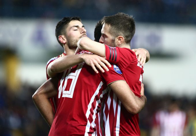 VIDEO: Kouka scores, assists as Olympiacos thrash Panetolikos 5-0